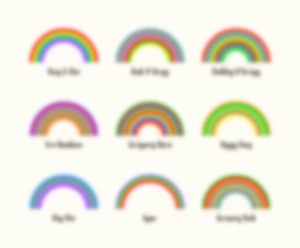 Rainbow Gang poster design